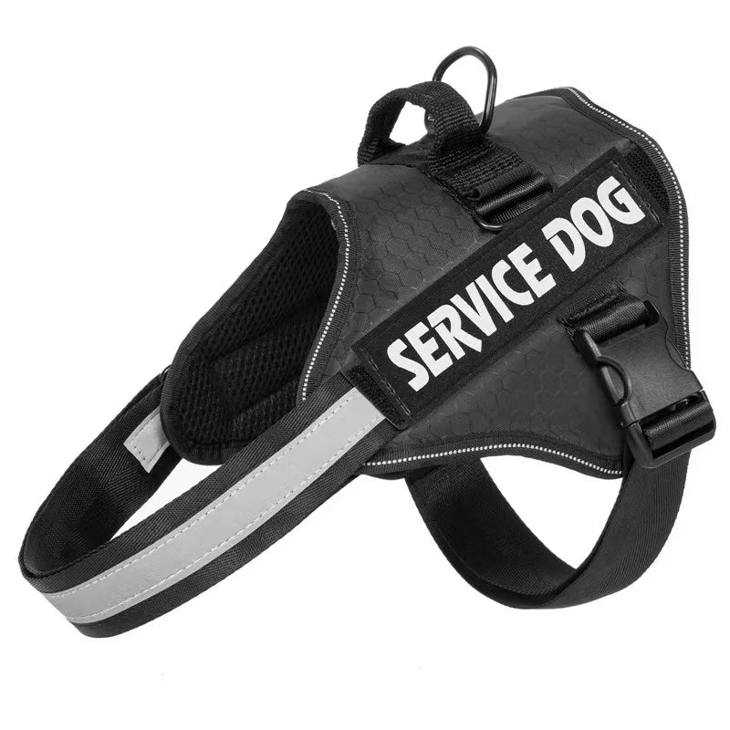 Service Dog Vest Harness; Chest Strap