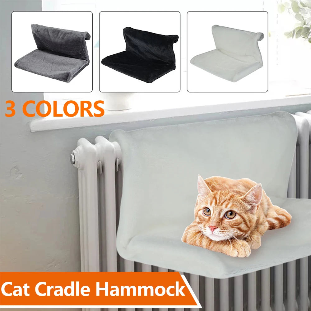 Radiator Hanging Cat Bed; Metal Frame