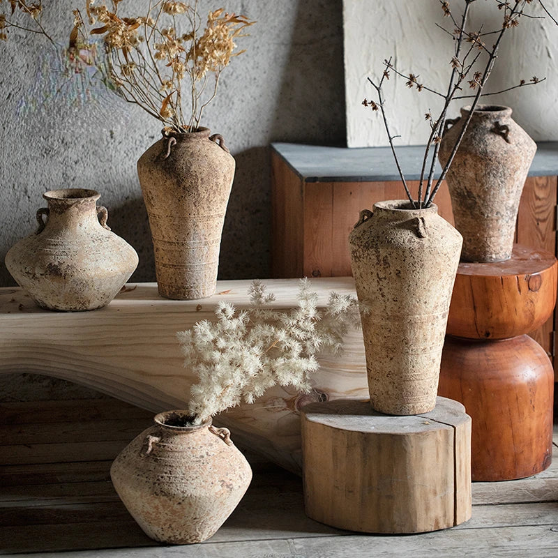 Vintage Handmade Japanese Stoneware Pottery