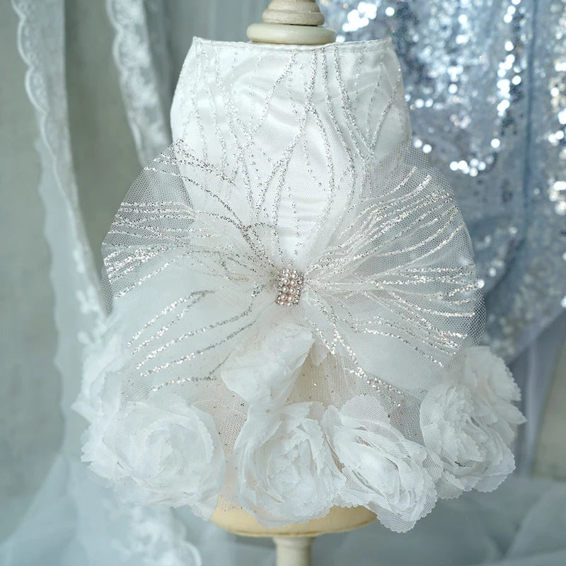 Luxury Designer Dog Bridal Dresses
