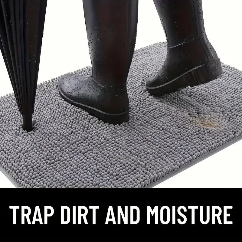 Dirty Paws Mat; Absorbs Moisture, Sand, Dirt, Washable