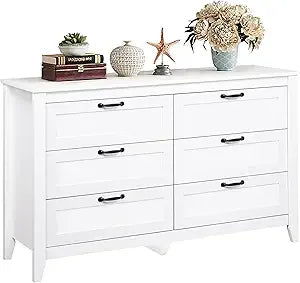 Modern Wood 6 Drawer Dresser in 3 Color Choices


















 Elegances