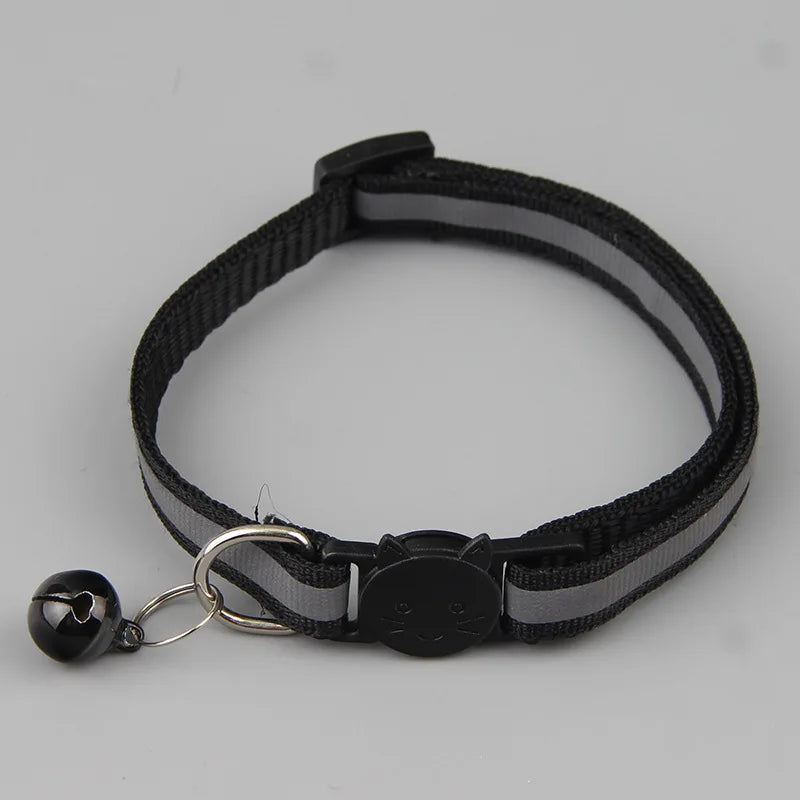 Reflective Cat Bell Collars, Adjustable