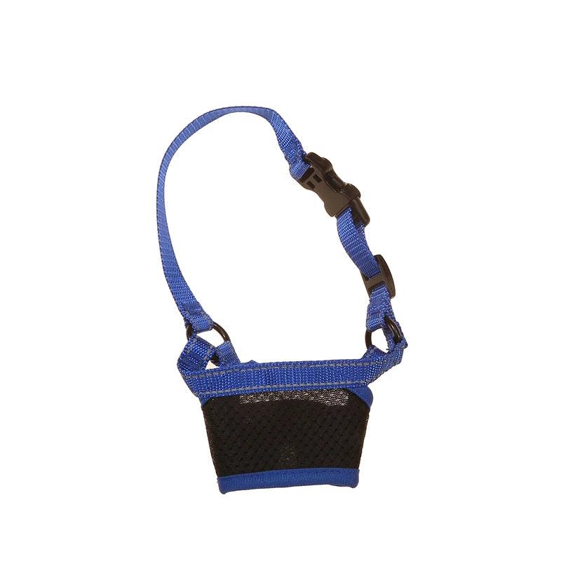 Adjustable Breathable Anti-Biting Mesh Soft Muzzle.