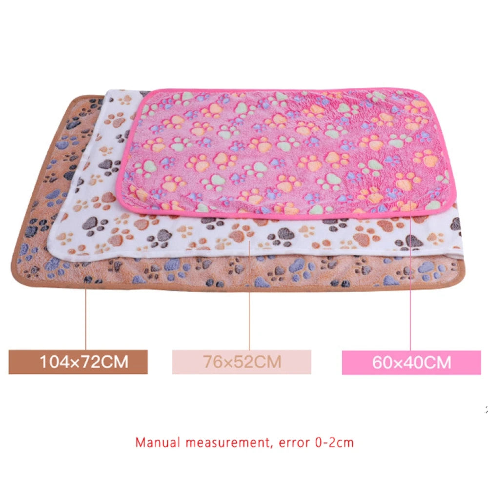 Soft Fluffy High Quality multicolor Pet Blanket