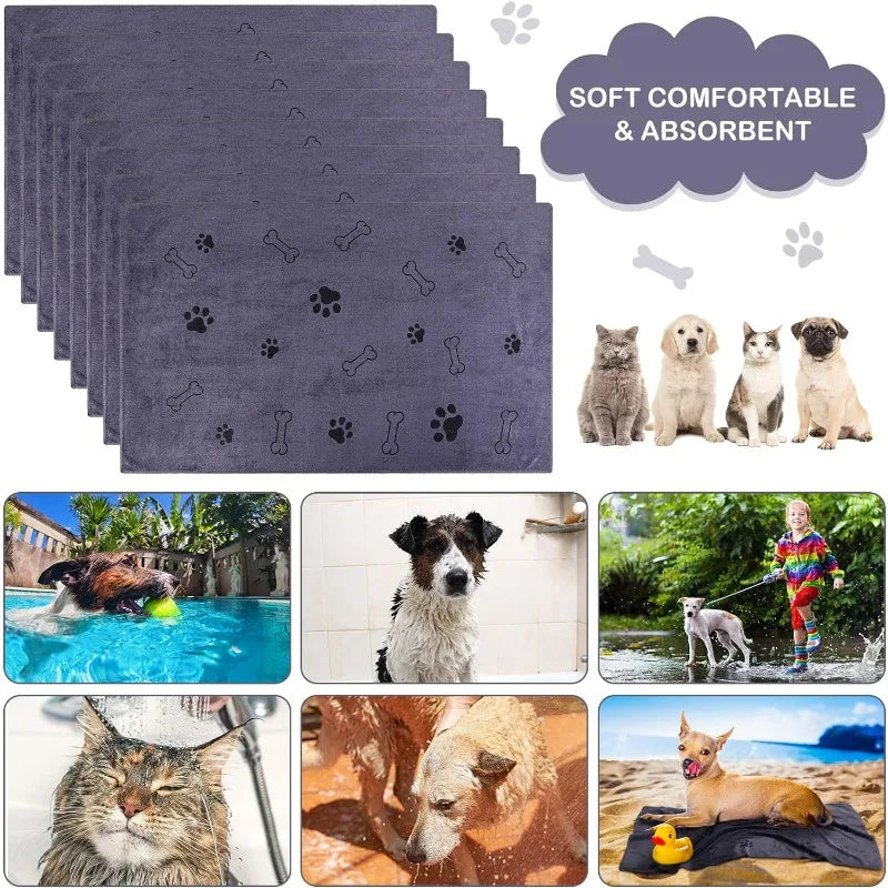 1 pc. Quick-Drying, Super Absorbent Microfiber Towel