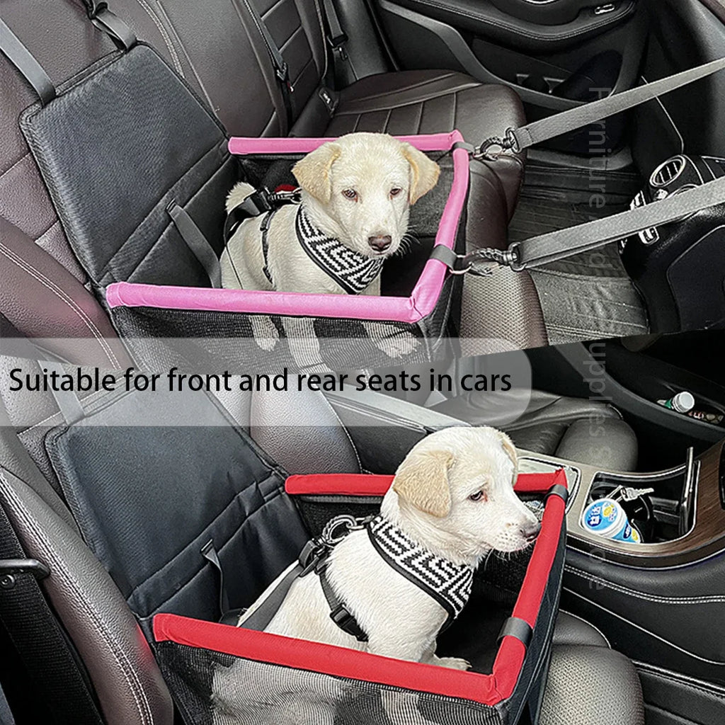 Deluxe Dog Safety Car Seat & Harness