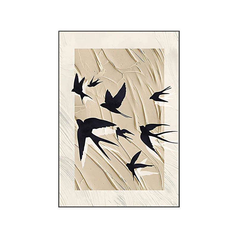 Vintage Framed Prints on Canvas; 24 Designs