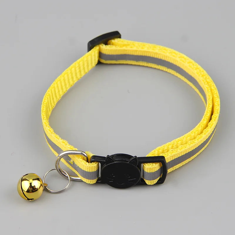 Reflective Cat Bell Collars, Adjustable
