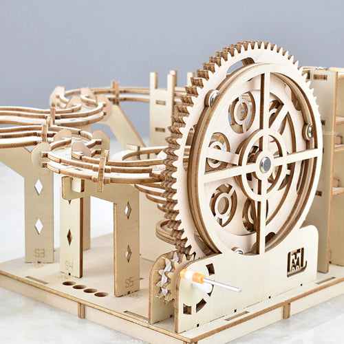 3D Wooden Marble Run Puzzle DIY Kit