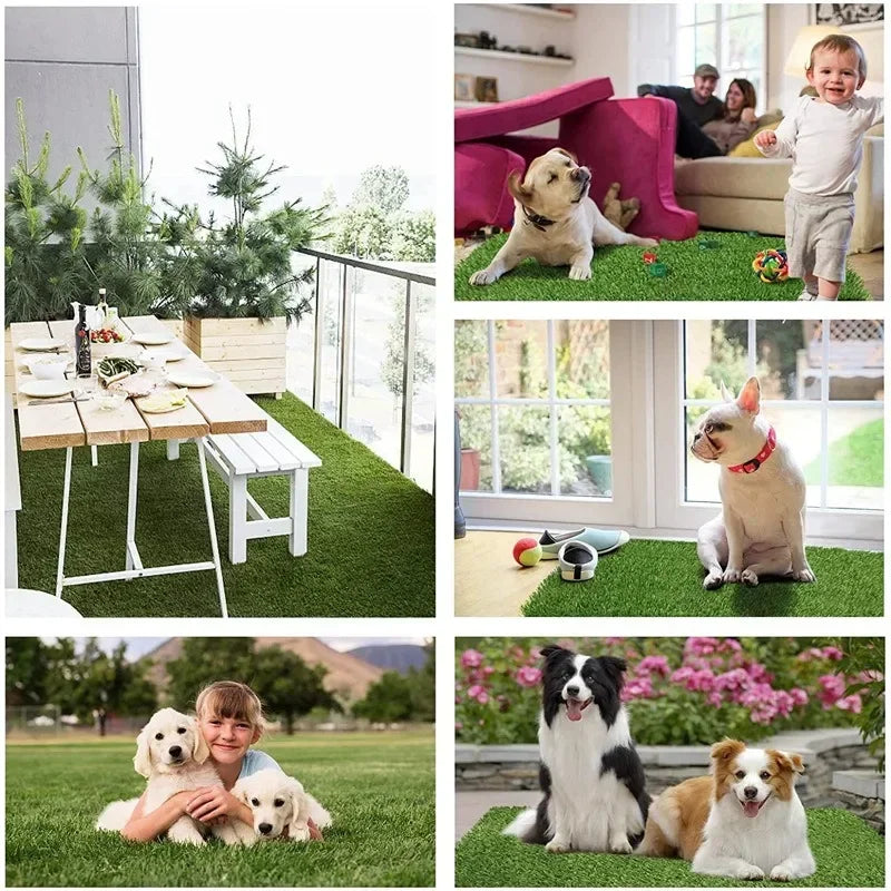 Premium Artificial Grass Pee Pad for Dogs/Pets, Washable, 4 Sizes Available