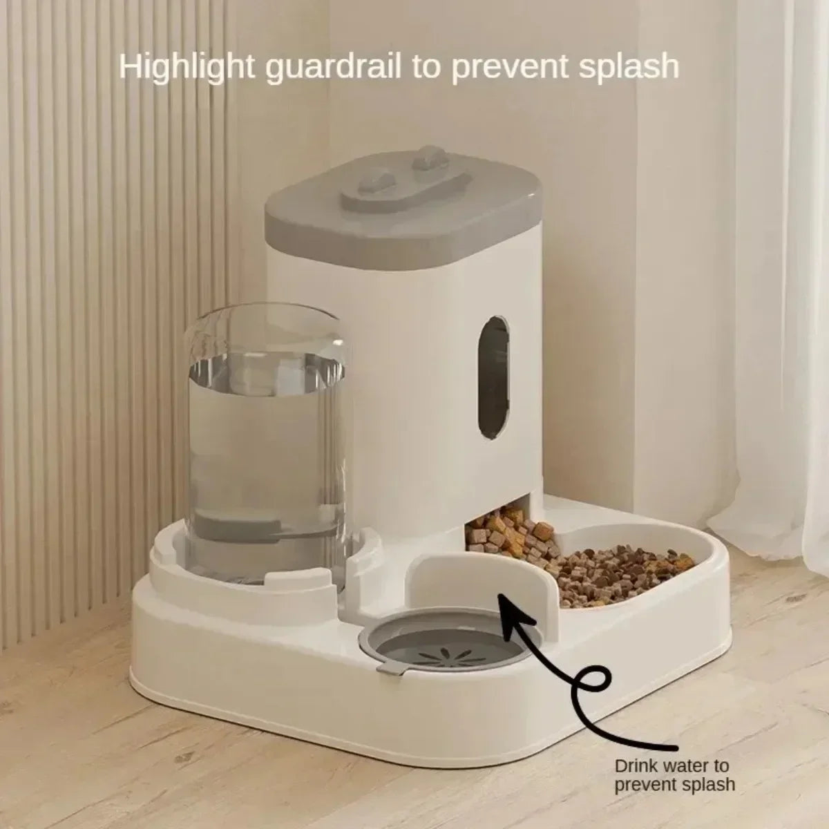 Automatic Dog Feeder: Food & Water Fountain