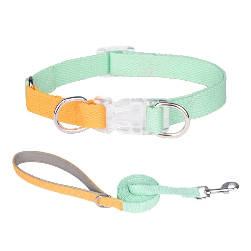 Dog Harness, Leash, Collar Set, No-Pull, Adjustable