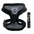 Dog Mesh Adjustable Harness & Leash