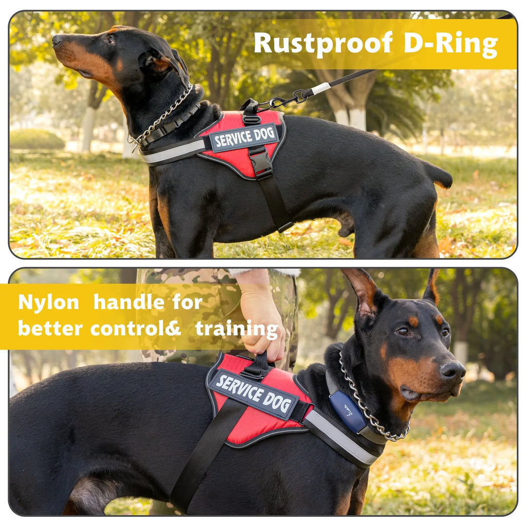 Service Dog Vest Harness; Chest Strap