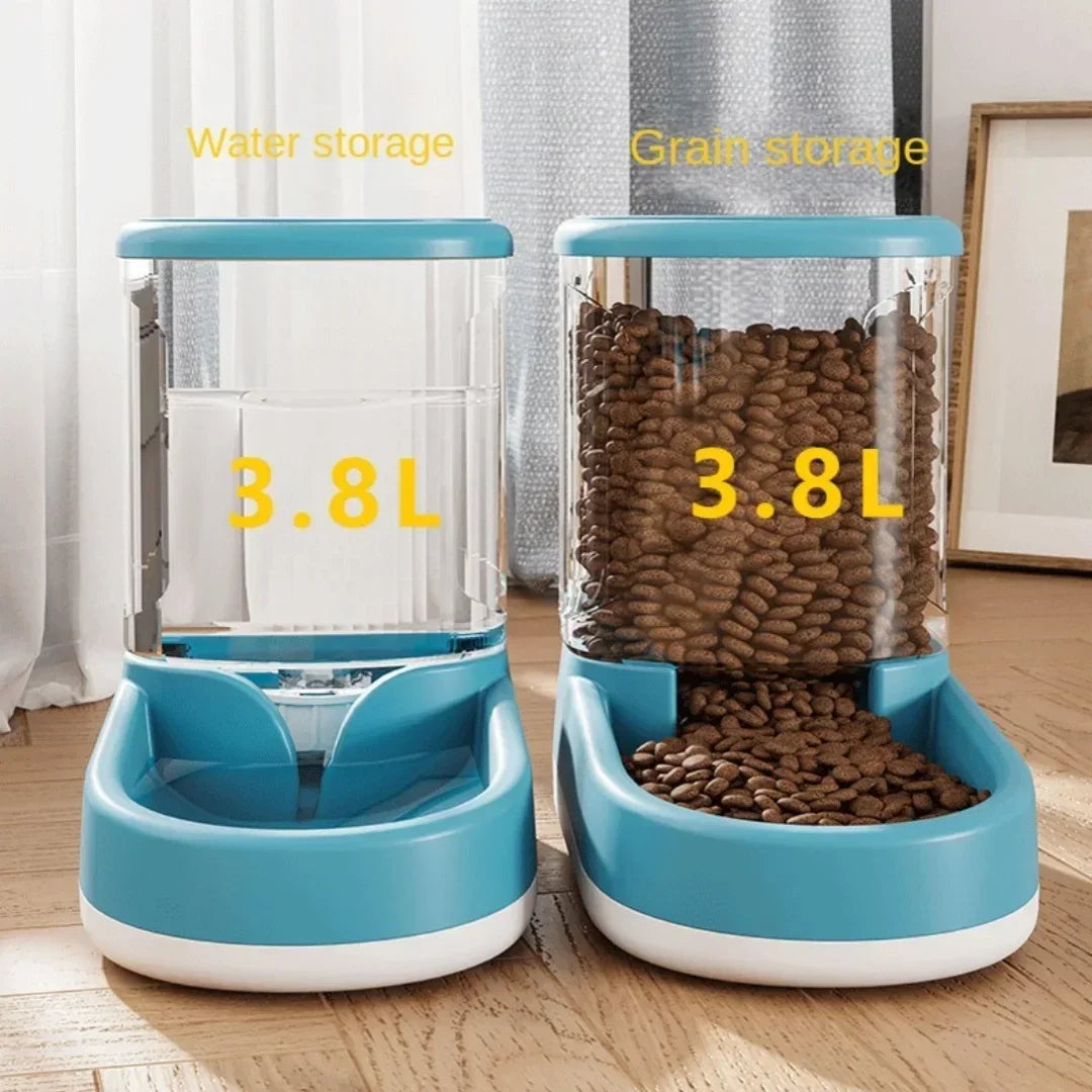 Automatic Pet Water & Food Dispenser