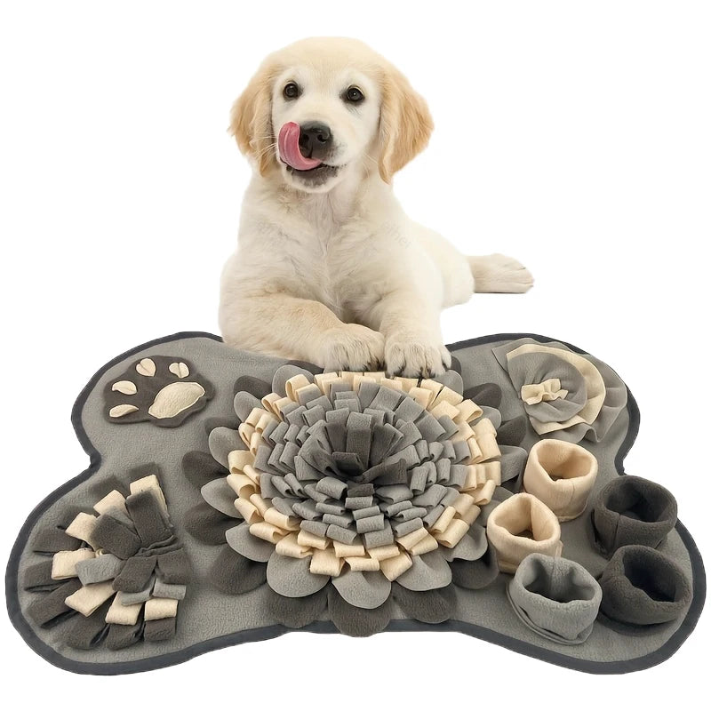 Dog Smell Training, Foraging Mat; Slow Feeder