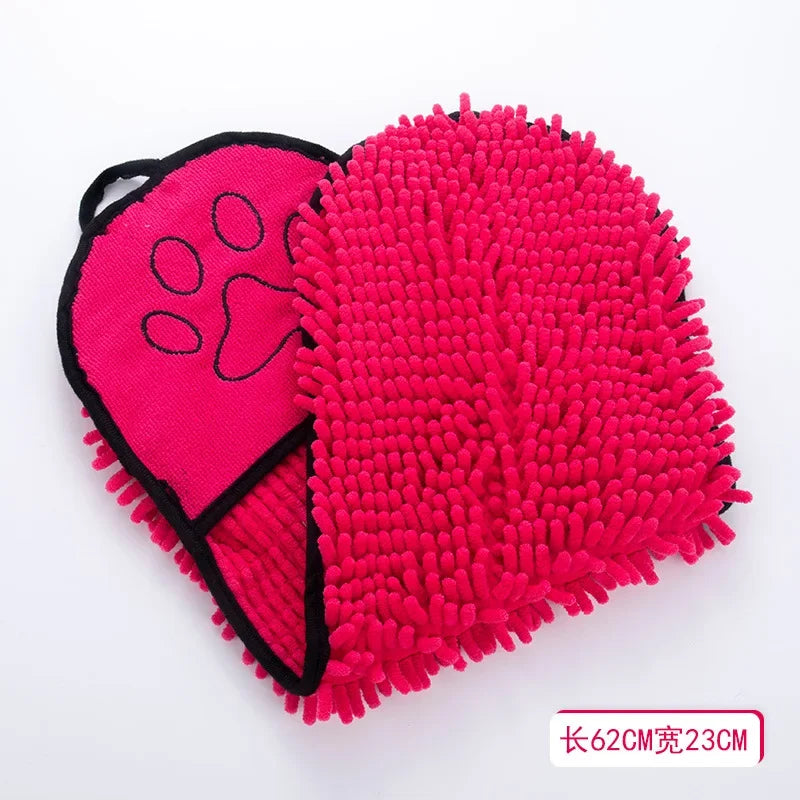 Soft Plush Pet Quick Drying Towel for Dog/Cat