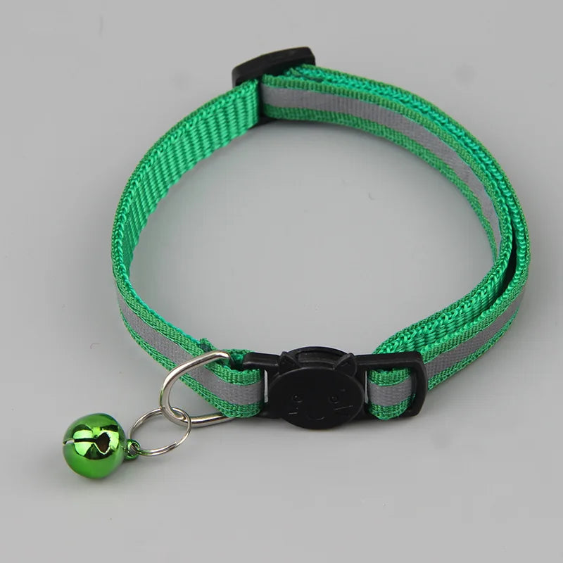 Reflective Cat Bell Collars, Adjustable