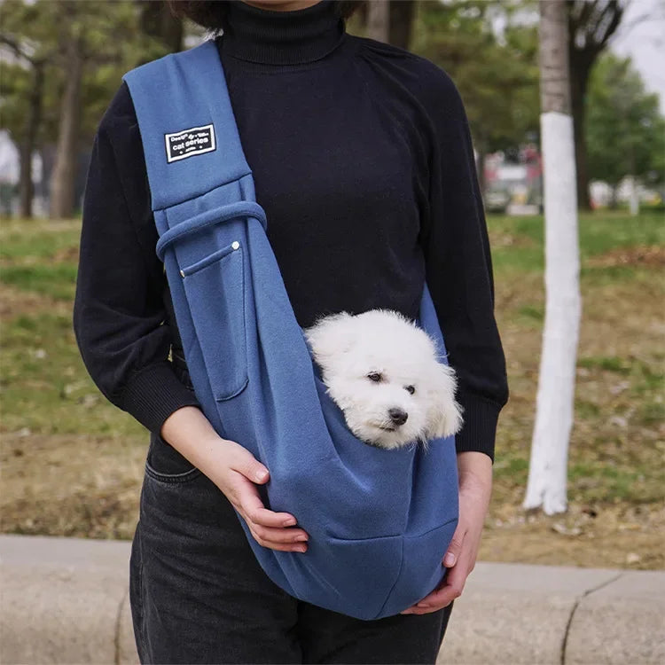 Crossbody Shoulder Bag Carrying Sling for Dogs
