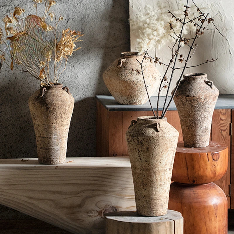 Vintage Handmade Japanese Stoneware Pottery
