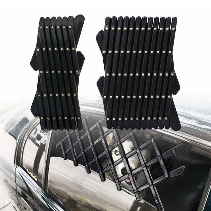 Car Window Expandable Safety Fence for Pets