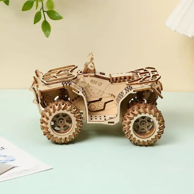 3D Puzzle Model Kit Motorcycle Dune Buggy