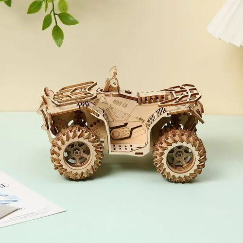 3D Puzzle Model Kit Motorcycle Dune Buggy