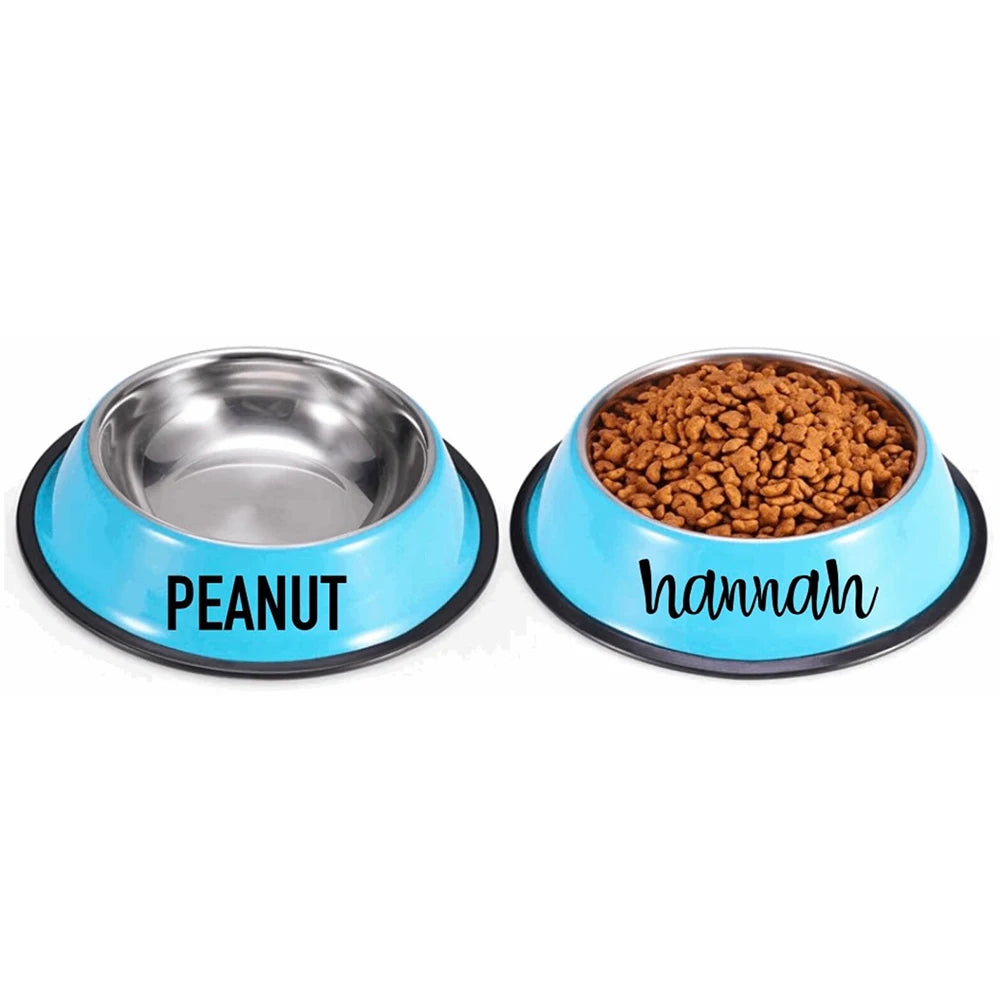 Personalized Pet Water & Food Bowl