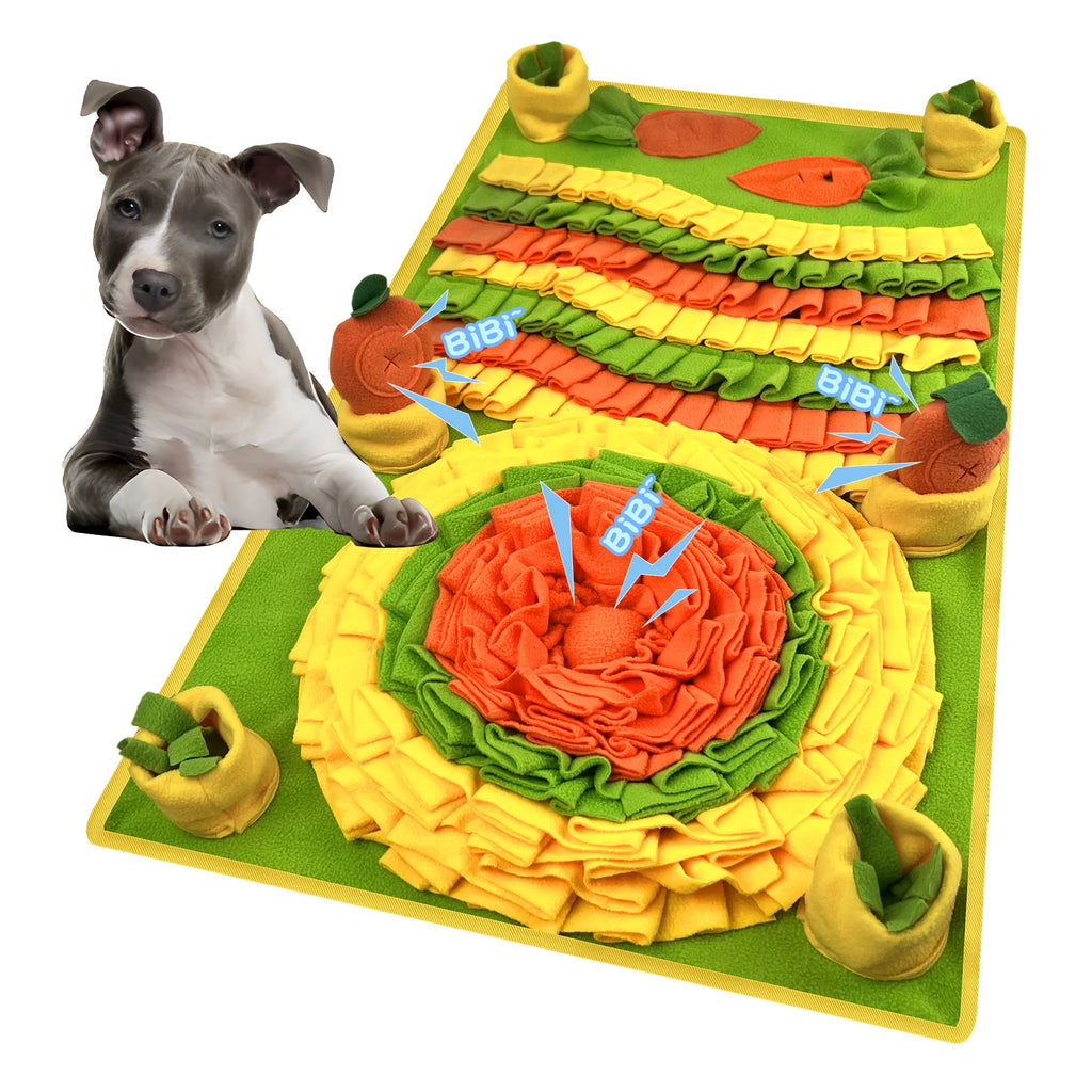 New Dog Sniffing Mat; Hidden Food Blanket