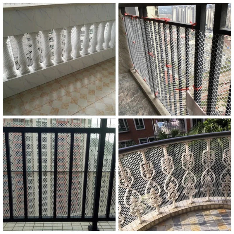 Anti-Fall Pet Safety Net for Balcony Railing