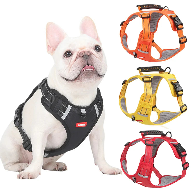No-Pull, No-Choke, Adjustable Dog Harness Vest