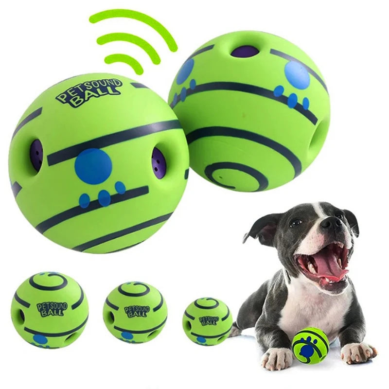 Wobble Wag Giggle Glow Ball Interactive Dog Toy