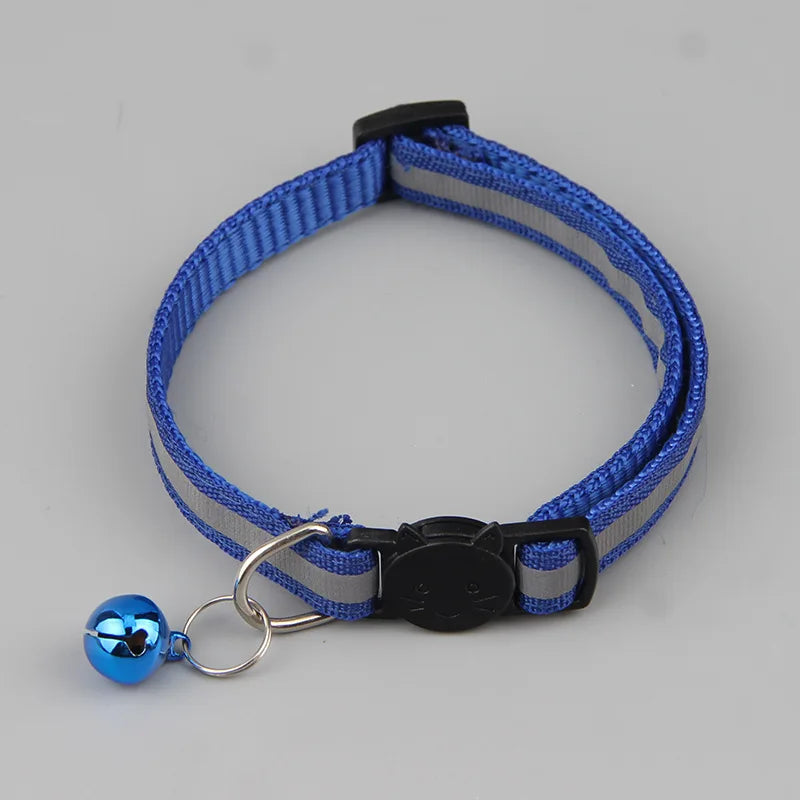 Reflective Cat Bell Collars, Adjustable
