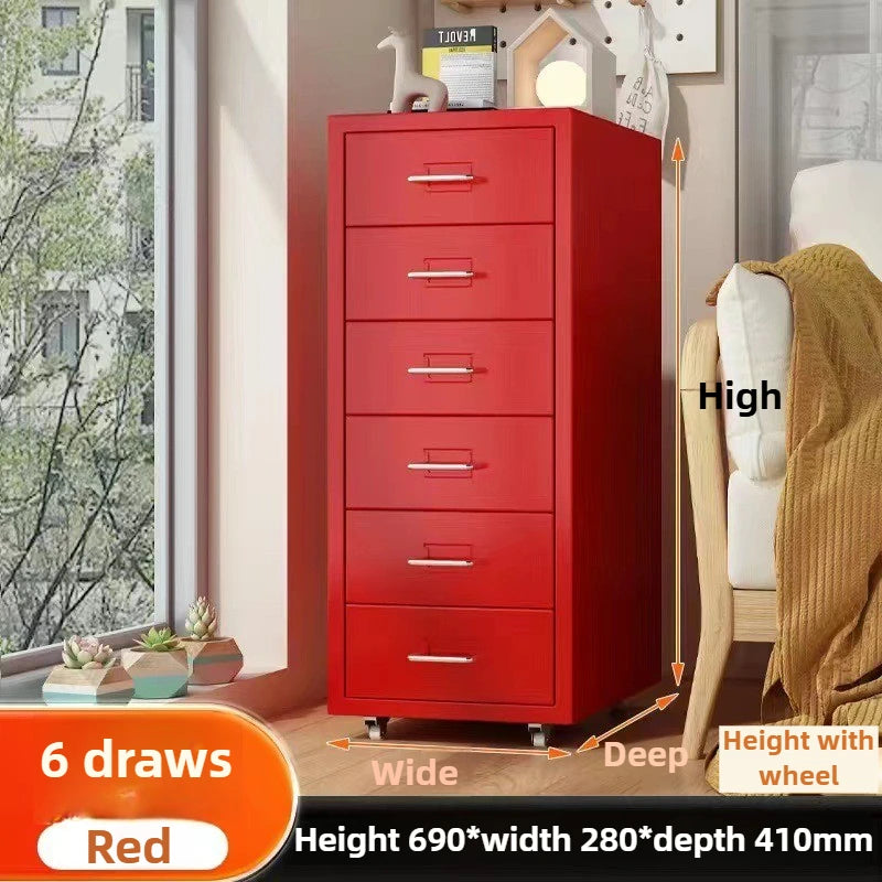 Versatile Storage Cabinet; 3, 5, 6 Drawers; 4 Colors