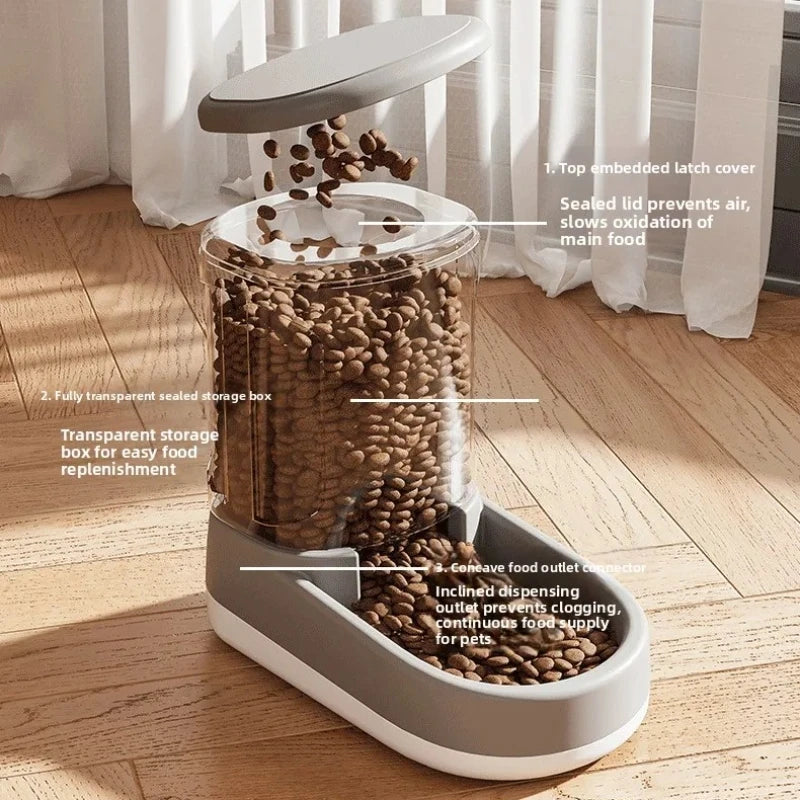 Automatic Dog/Cat Feeder & Water Dispenser