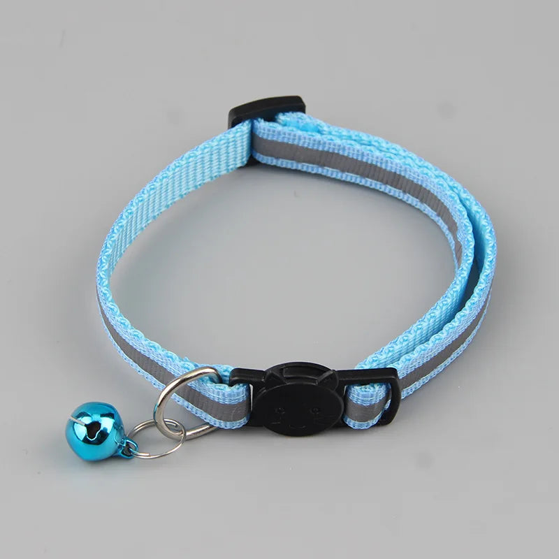 Reflective Cat Bell Collars, Adjustable