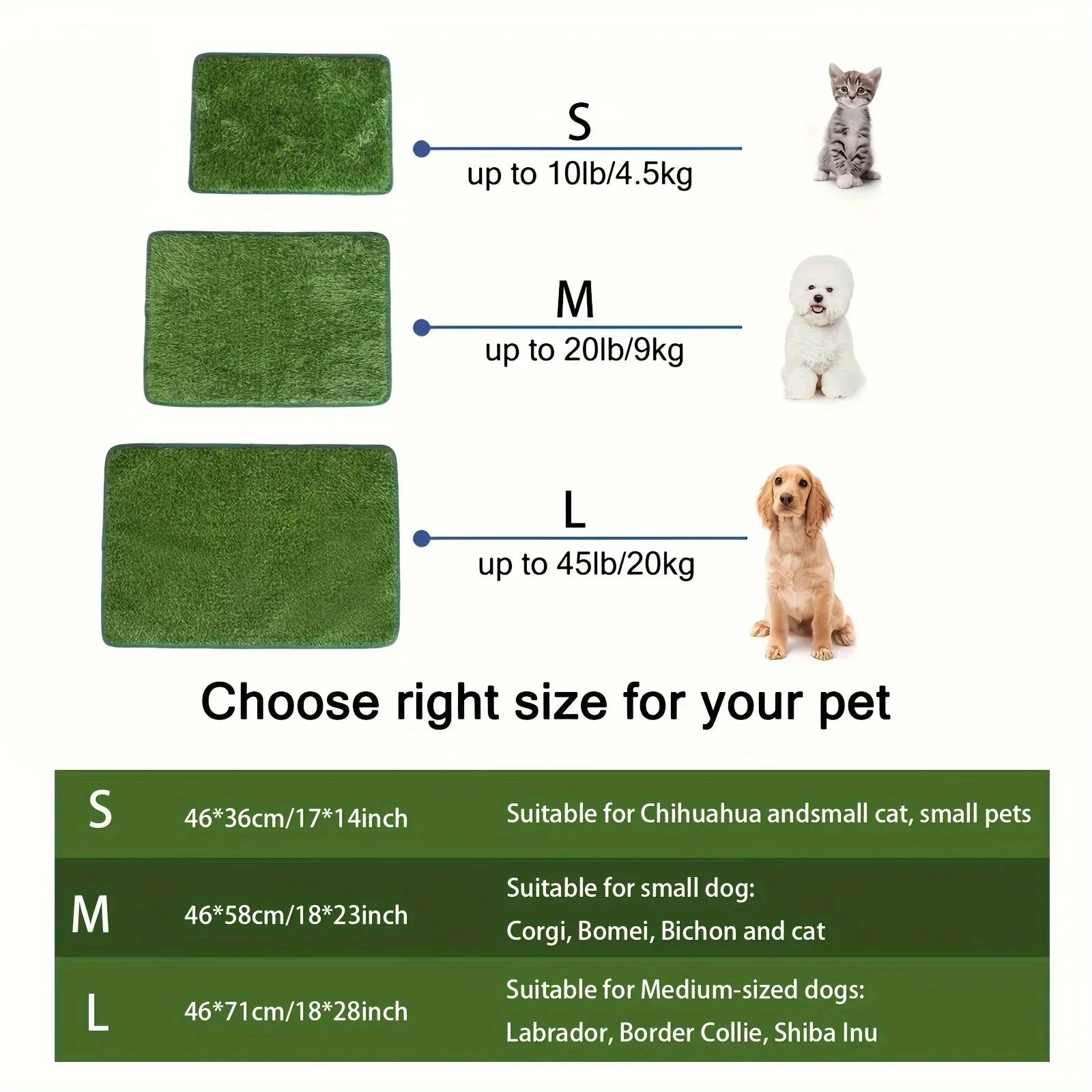 Ultimate Dog Pee Pad, Reusable, Washable, 3 Sizes