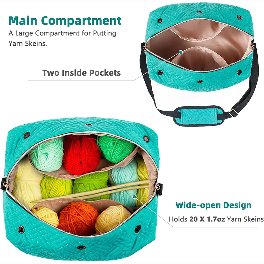 Crochet, Knitting Accessories & Tools Organizer Bag