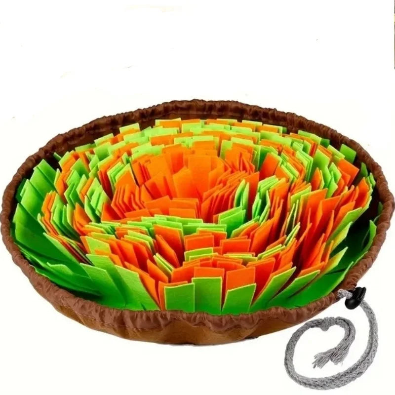 Pet Sniffing Pad; Hide Food, Slows Eating