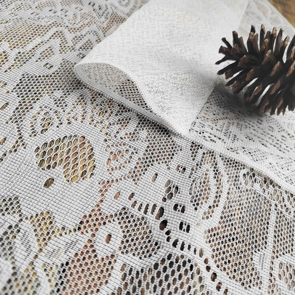 French Vintage Lace Tassel Door Curtain