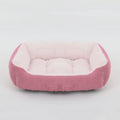 Pet Square Plush Calming Dog Bed