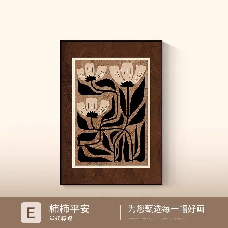 Vintage Framed Prints on Canvas; 24 Designs