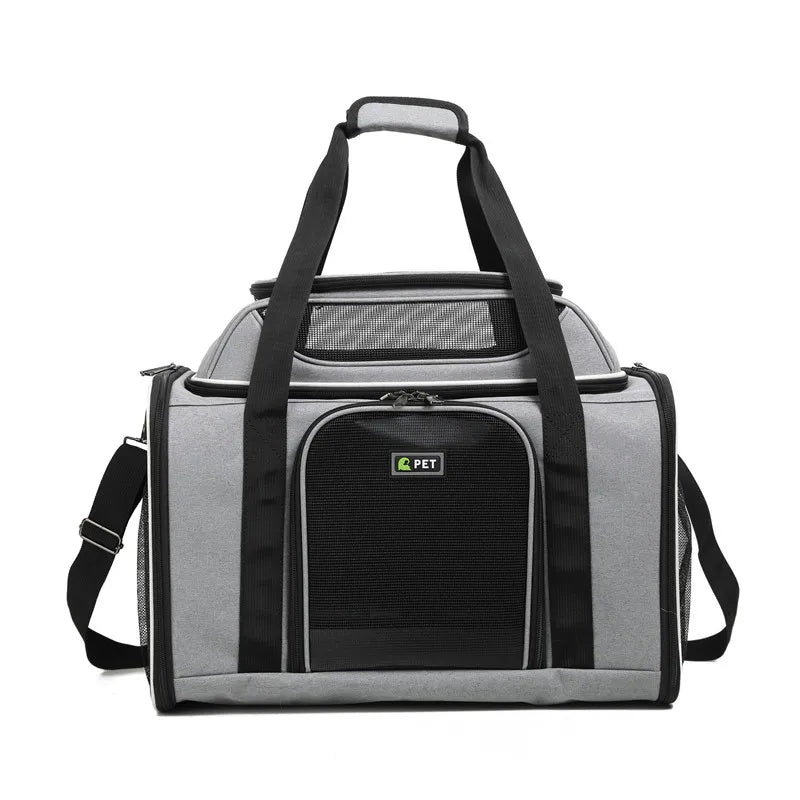 Luxury Dog Carrier, Expandable Top, Large Capacity