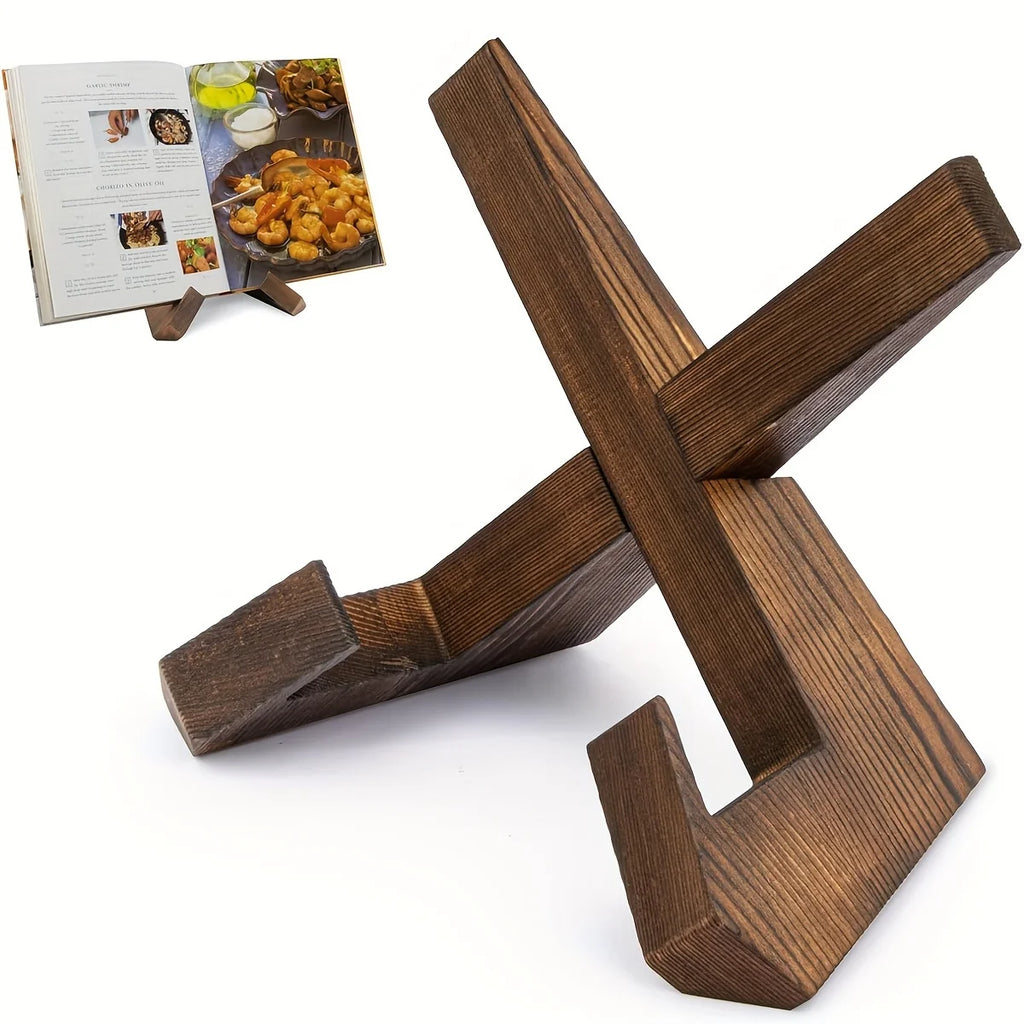 Cookbook Easel; Holds Book Upright Hands Free