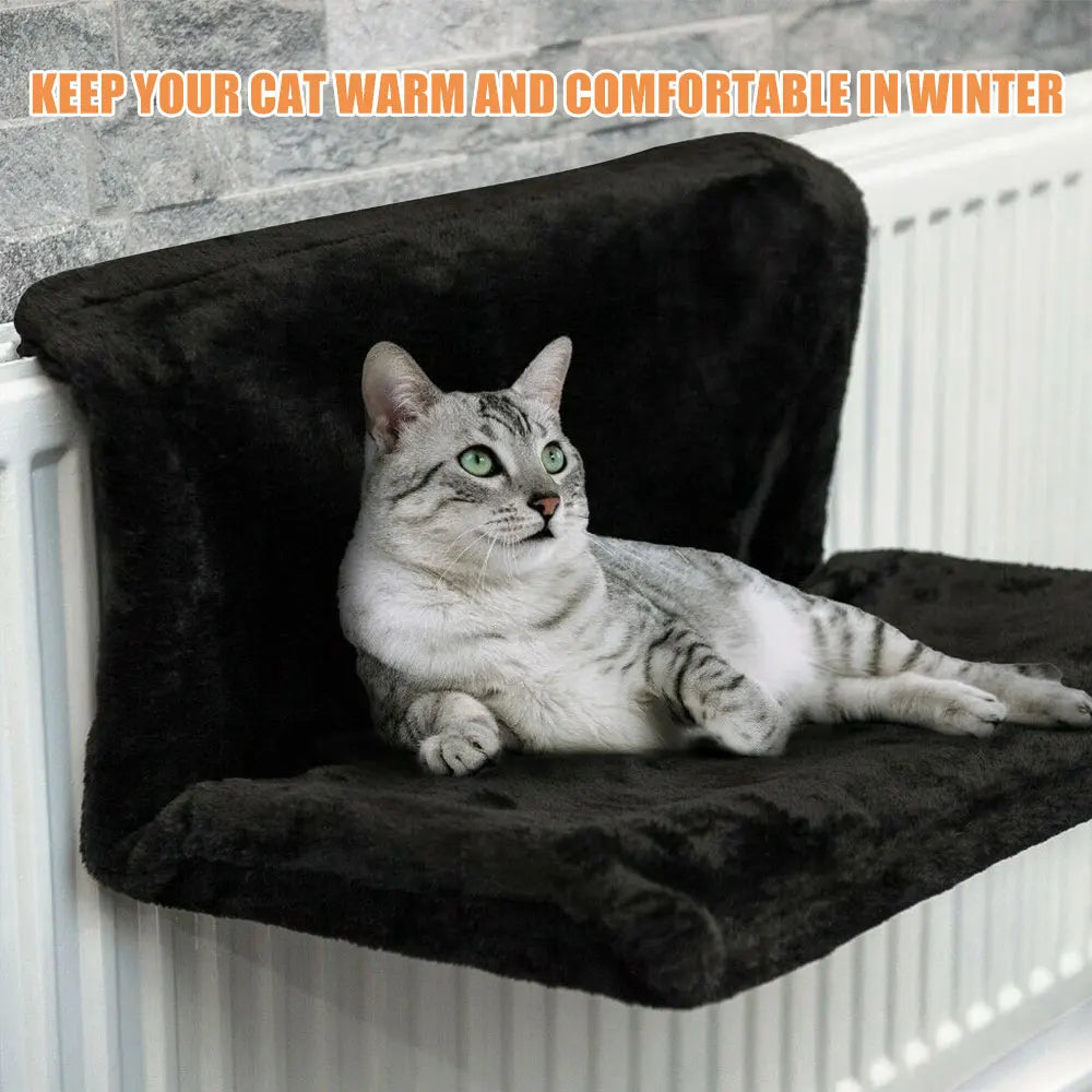 Radiator Hanging Cat Bed; Metal Frame
