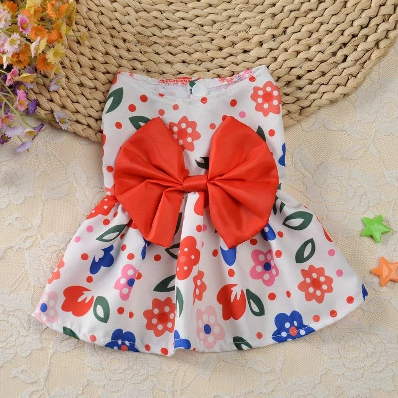 Summer Dog/Cat Princess Party Dress