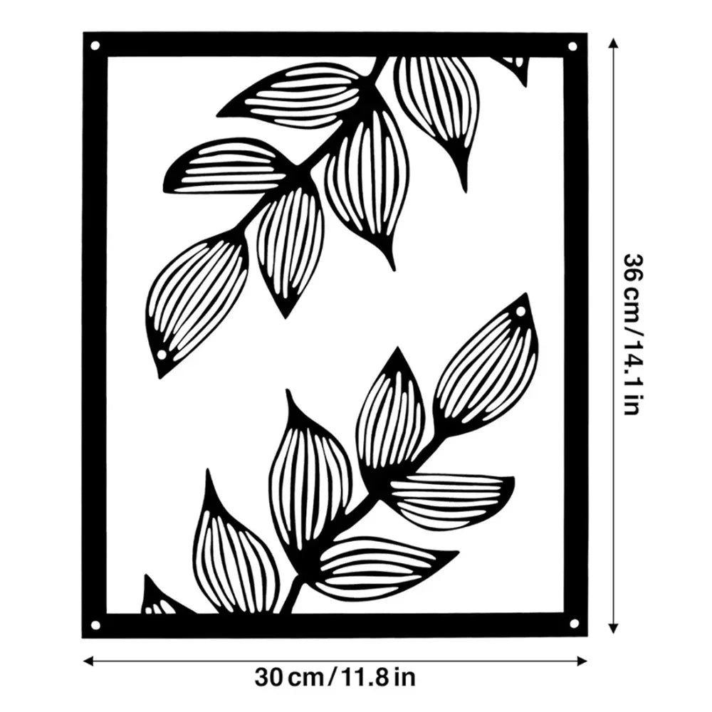 Set of 3; Gorgeous Modern Metal Wall Decor