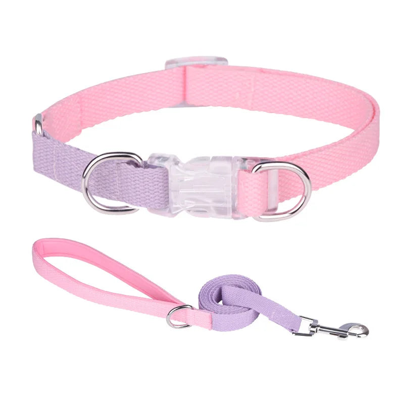 Dog Harness, Leash, Collar Set, No-Pull, Adjustable