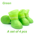 4Pcs Waterproof Rain shoes, Anti-slip Dog Boot